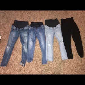 Maternity jeans H&M old navy rockstar